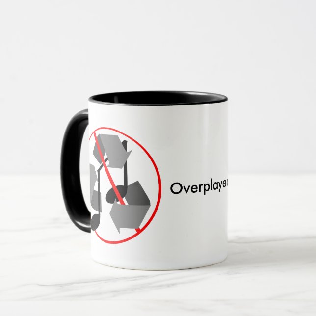 Taza Música reciclada sobrante (Anverso izquierdo)