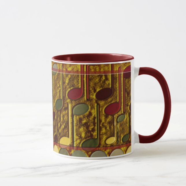 Taza Música textual (Derecha)