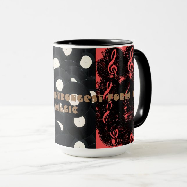 Taza  musical (Anverso derecho)