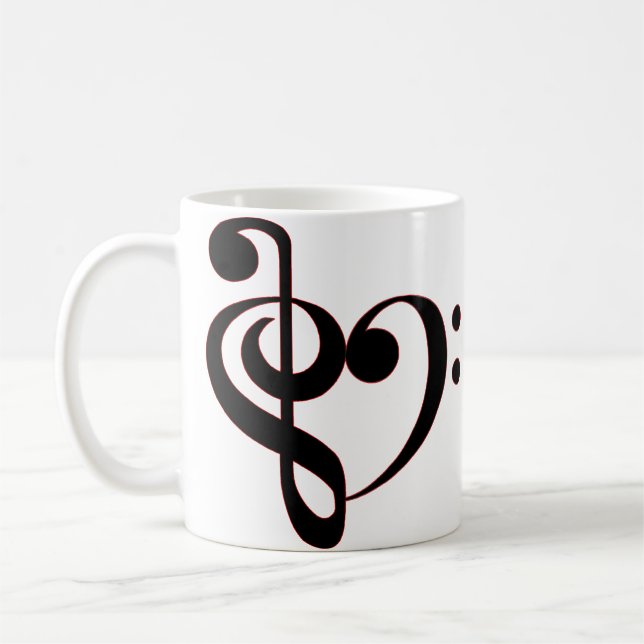 Taza musical de los Clefs (Izquierda)
