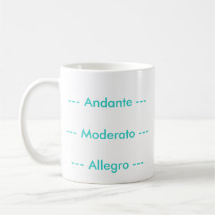Taza musical de los tempos