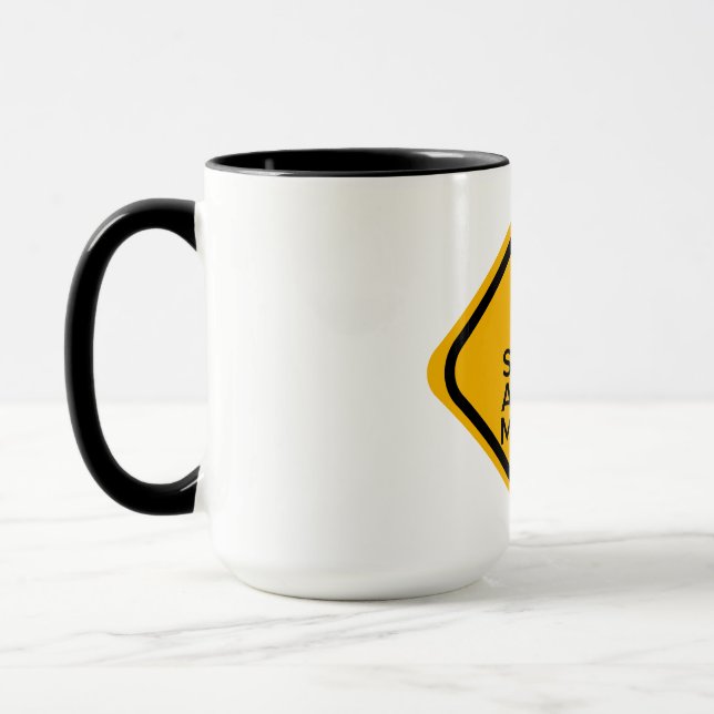 Taza Músico acústico solo mugre amarillo (Izquierda)