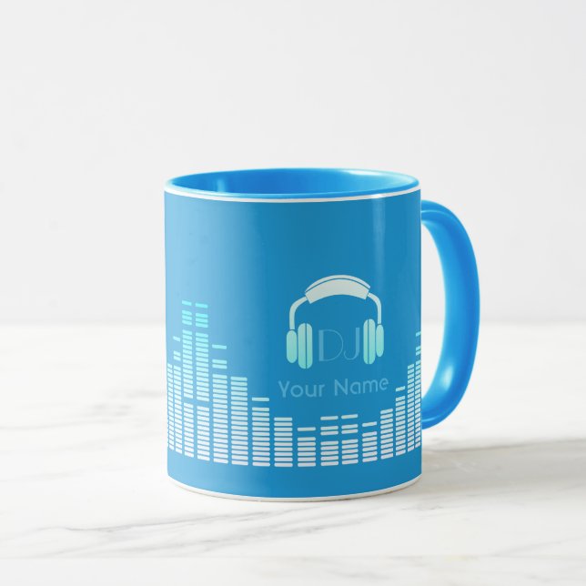 Taza Músico de DJ mug personalizado (Anverso derecho)