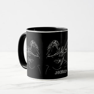 Taza Músico de rock