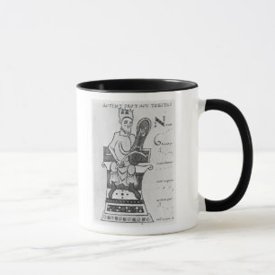Taza Músico que juega un crouth