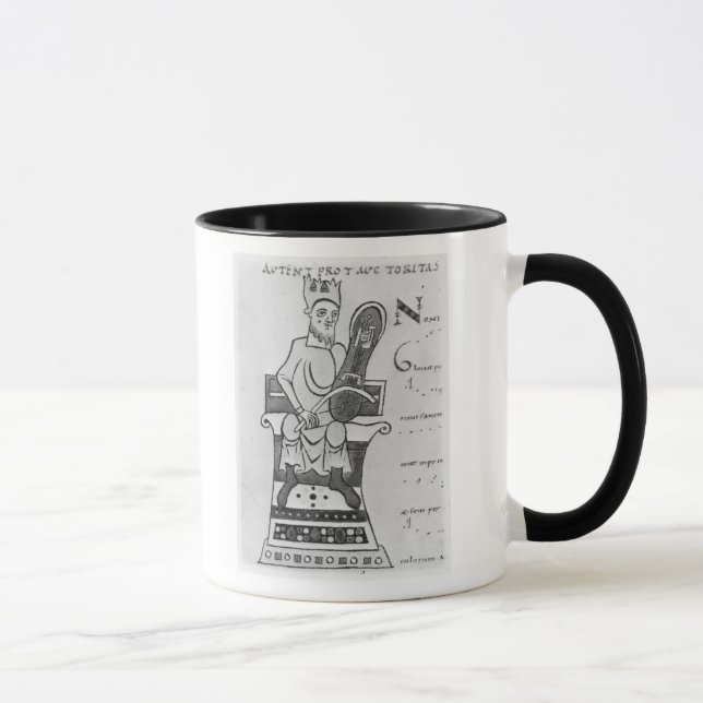 Taza Músico que juega un crouth (Derecha)