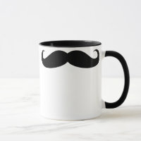Mustache Café Bebida Mug