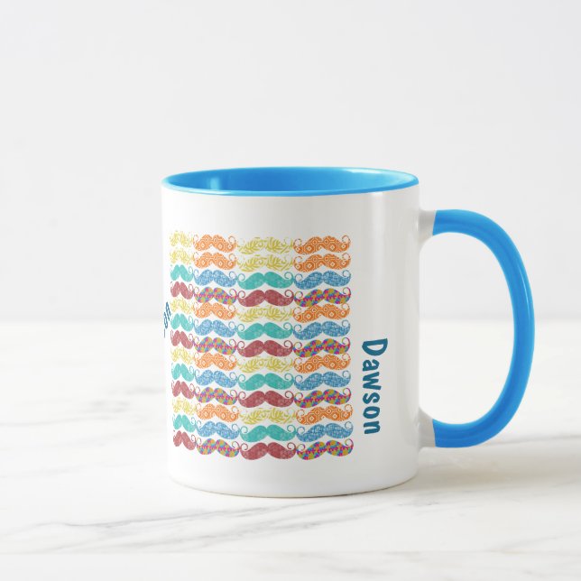 Taza Mustache Mr Hipster Vintage Retro (Derecha)