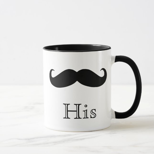 Taza Mustache Mug (Derecha)