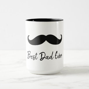 Taza Mustache negro