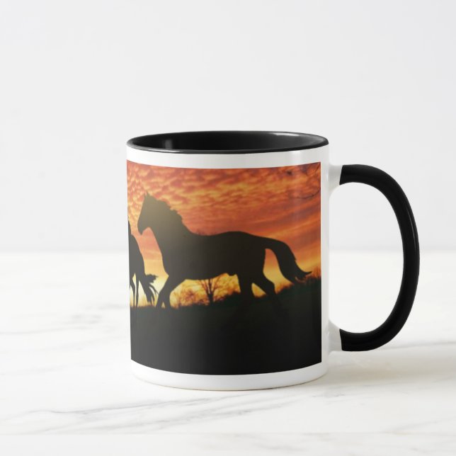 Taza Mustangos salvajes (Derecha)
