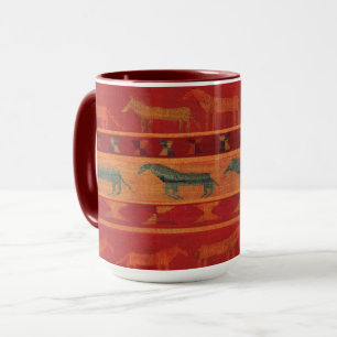 Taza Mustangs Gitanos Salvajes