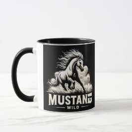 Taza MustangWild Cremello Cup