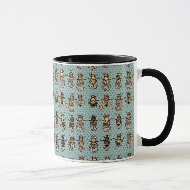 Taza Mutantes de la Drosophila (Derecha)