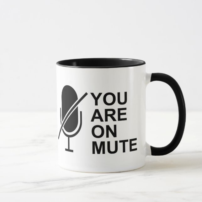 Taza MUTE 2-Tone Coffee Mug (Derecha)