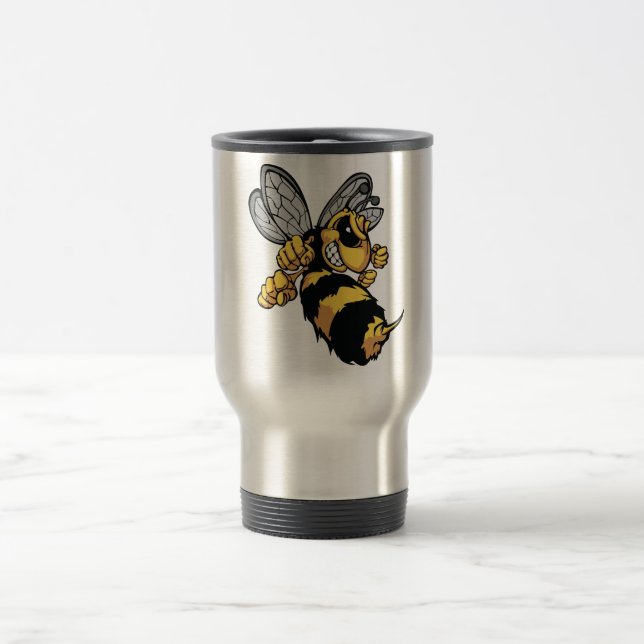 Taza muy enojada del viaje de la abeja (Centro)