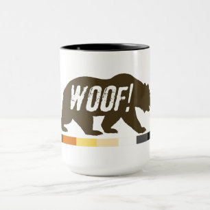 Taza Muy Guay Gay osos Bandera Orgullo Woof