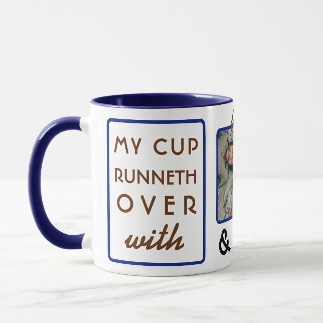 Taza "My Cup Runneth Over" Fotocafé de 11 oz (Izquierda)