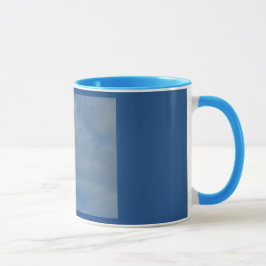 Taza My Daytime Moon - Blue Ringer Mug