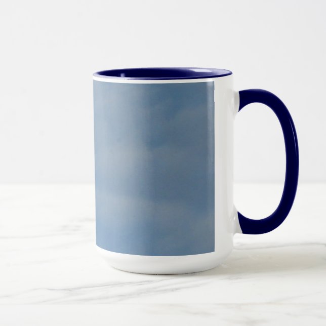 Taza My Daytime Moon - Blue Ringer Mug (Derecha)
