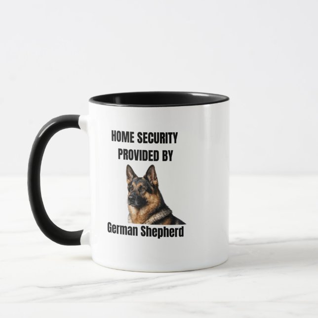 Taza My Dog Is My Favorite Human German Shepherd Mug (Izquierda)