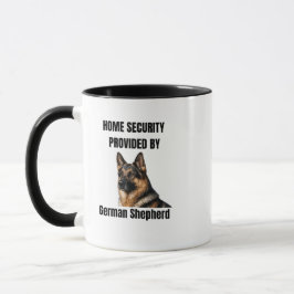 Taza My Dog Is My Favorite Human German Shepherd Mug