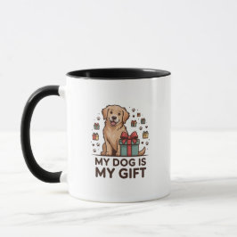 Taza My Dog Is My Gift Christmas