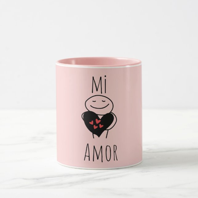 Taza "My Love" (Mi Amor) Gift Photo Mug (Centro)