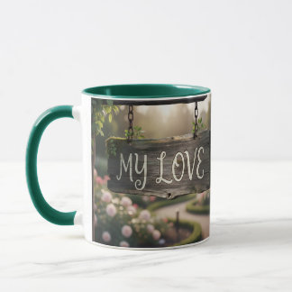 Taza My Love Mug | Romantic Coffee Mug Gift for Couples