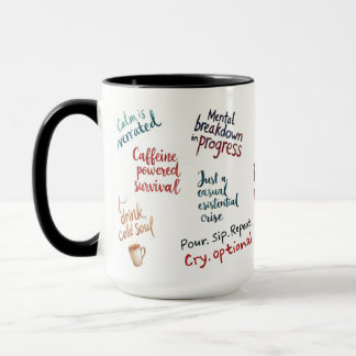 Taza My Mental Breakdown Cup: A Relatable Design