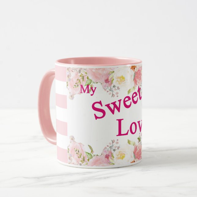 Taza My Sweet Love Mug (Anverso izquierdo)