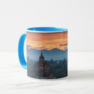 Taza Myanmar, Amanecer en Bagan