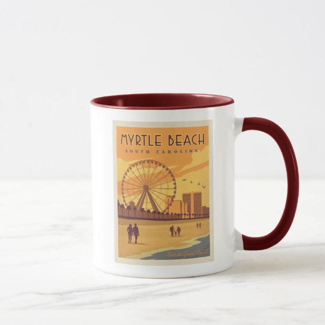 Taza Myrtle Beach | Carolina del sur (Derecha)
