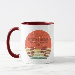 Taza Myrtle Beach South Carolina Antiguo
