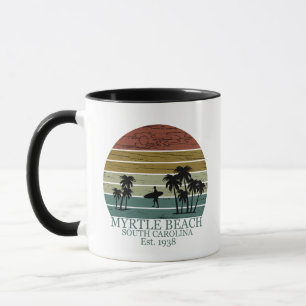 Taza Myrtle Beach Vintage Carolina del Sur
