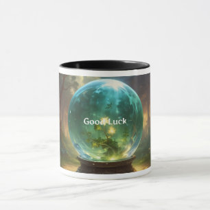 Taza Mystic Crystal Ball Fortune Buena Suerte