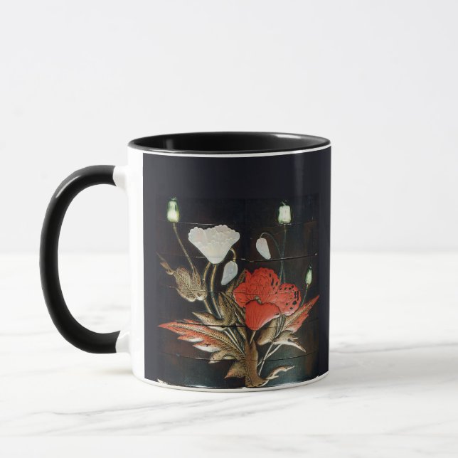Taza Mystic Japanese Floral Night Art – Elegant Botanic (Izquierda)