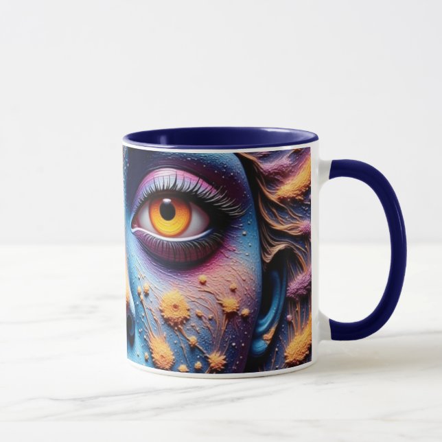 Taza Mystical Face Art Can Cooler (Derecha)