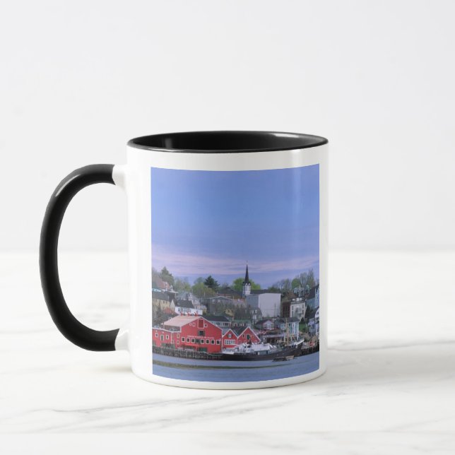 Taza N.A. Canadá, Nueva Escocia. Vistas a Lunenburg, un (Izquierda)