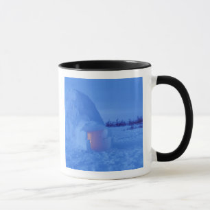 Taza NA, Canadá, Manitoba, Churchill. Igloo ártico
