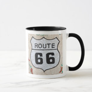 Taza NA, EE. UU., Arizona, Holbrook señal de calle Rout