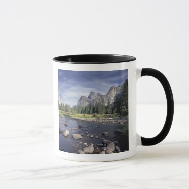 Taza NA, EE.UU., California, Yosemite NP, Valley view (Derecha)