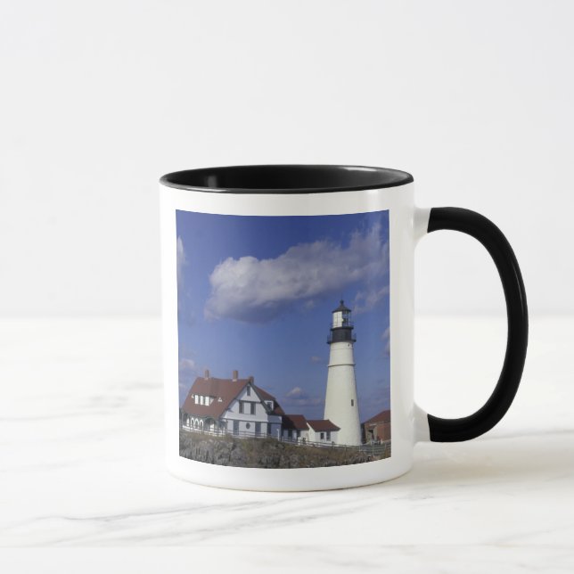 Taza NA, EE.UU., Maine, cerca de Portland Head (Derecha)