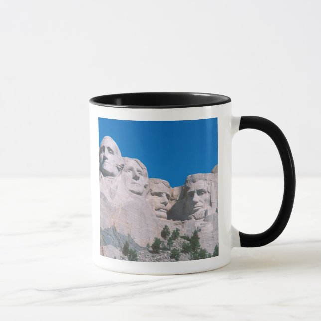 Taza NA, los E.E.U.U., SD, el monte Rushmore. (Derecha)