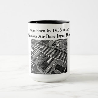 Taza Nací en 1958 en Tachikawa AB Japón