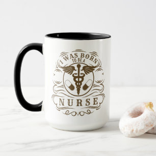 Taza Nací Para Ser Enfermera