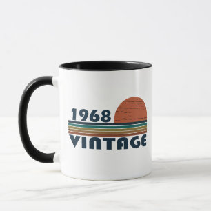 Taza Nacido en 1968, en un antiguo cumpleaños