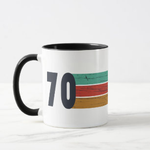 Taza Nacido en 1970 como regalo de cumpleaños