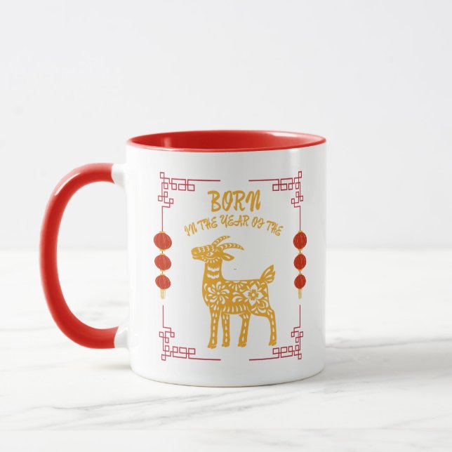 Taza Nacido en el Año de la Cabra (Izquierda)