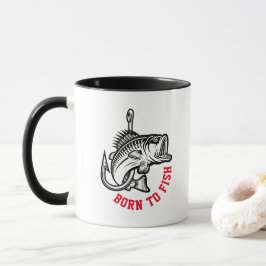 Taza Nacido Para Pescado